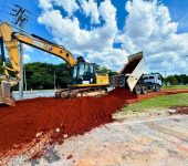 Saae-Sorocaba prolonga muro de contenção no Jardim Maria do Carmo