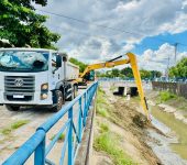 Saae-Sorocaba realiza limpeza e manutenção do Córrego Lavapés